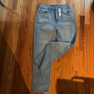 - NWT J.Crew Point Sur denim jeans high-rise straight leg size 27